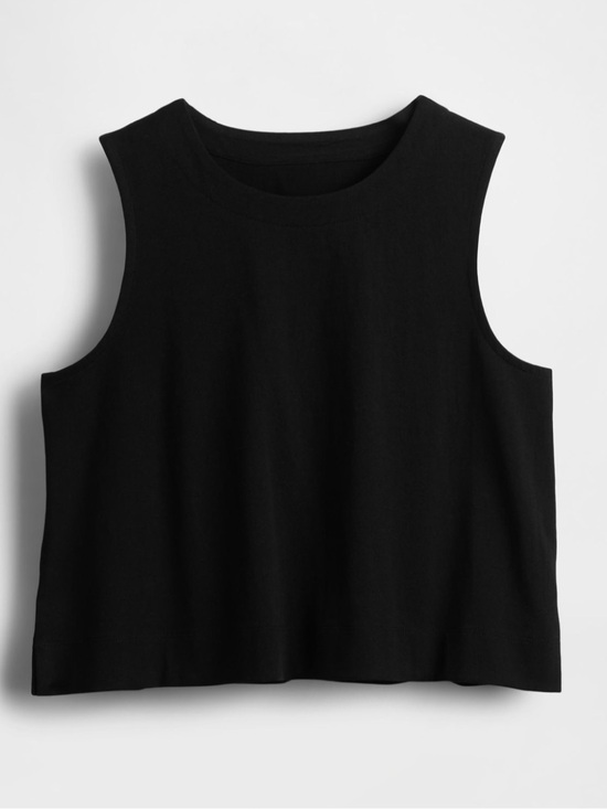 GAP Tops - GAP Organic Cotton Heavyweight Cropped Shell Tank Top